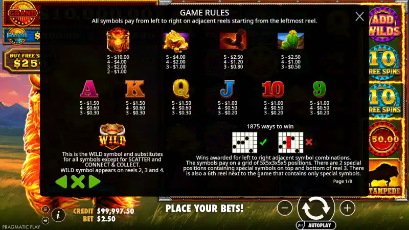 fire stampede 2 caracteristici