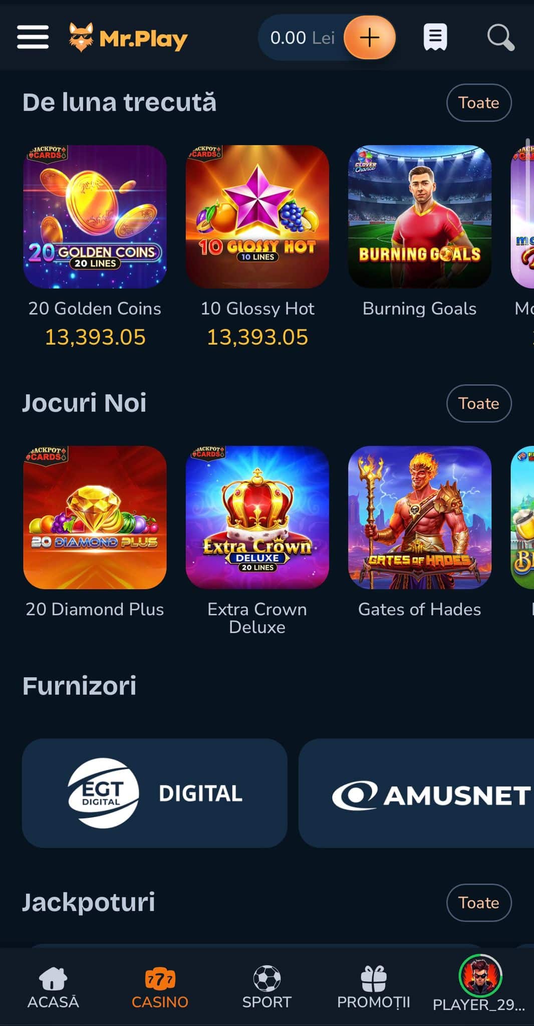 jocuri mr play