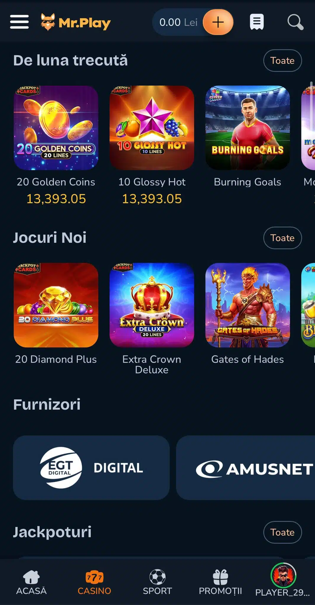 jocuri mr play