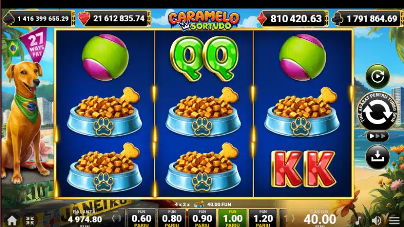 caramelo sortudo plati