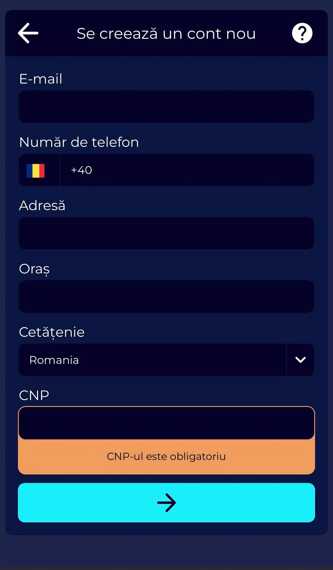 inregistrare prowin pas2