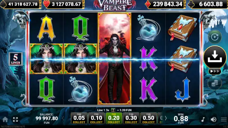 plati vampire beast