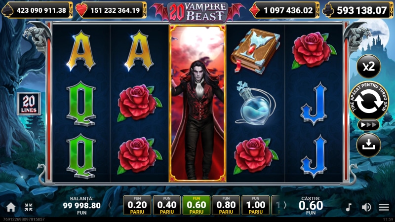 wild 20 vampire beast