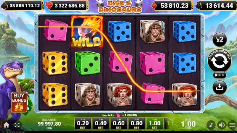 wild dice & dinosaurs