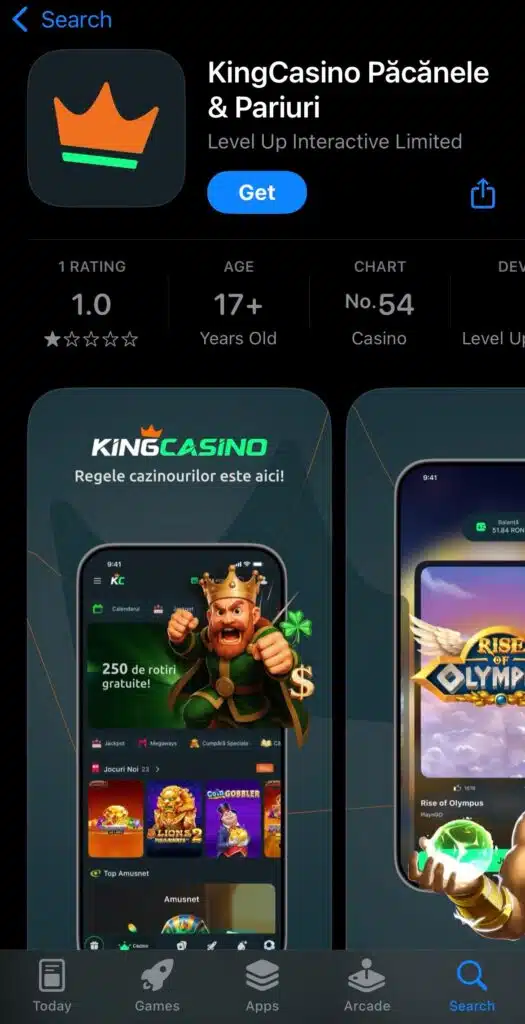 aplicatie king casino