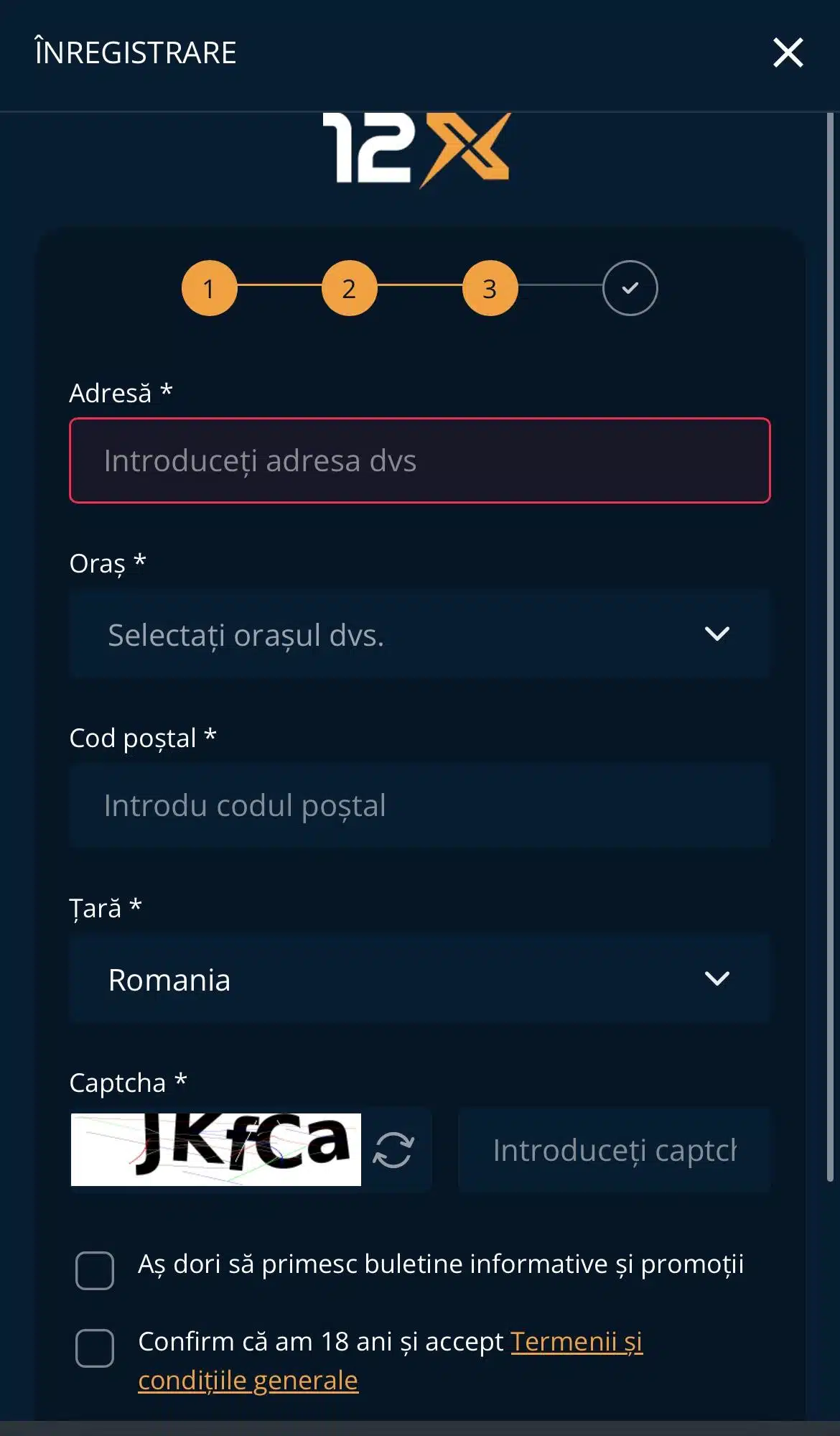 inregistrare 12xbet pas3