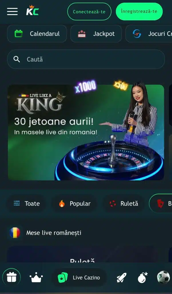 king casino live casino