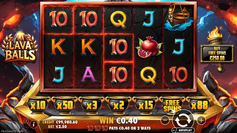 lava balls plati