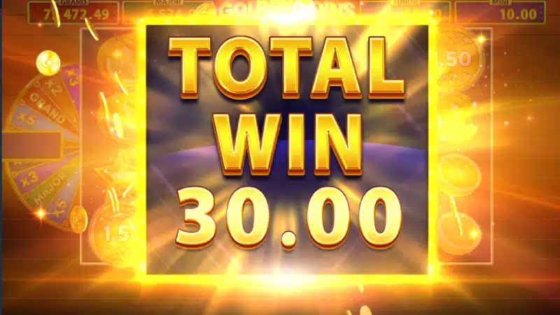 40 power hot golden coins link castig