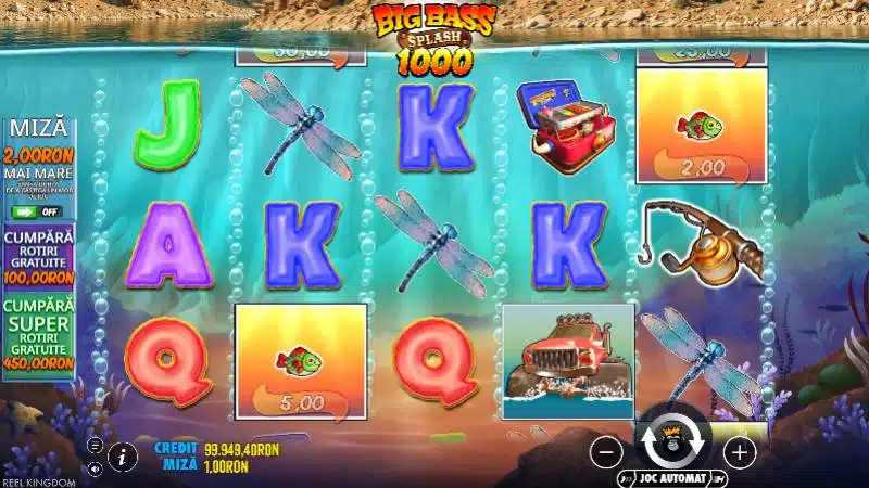 Mod joc big bass splash 1000