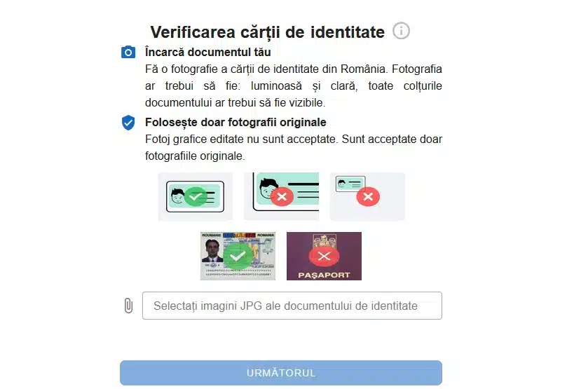 Verificare cont Bilion