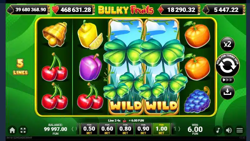expanding wild bulky fruits